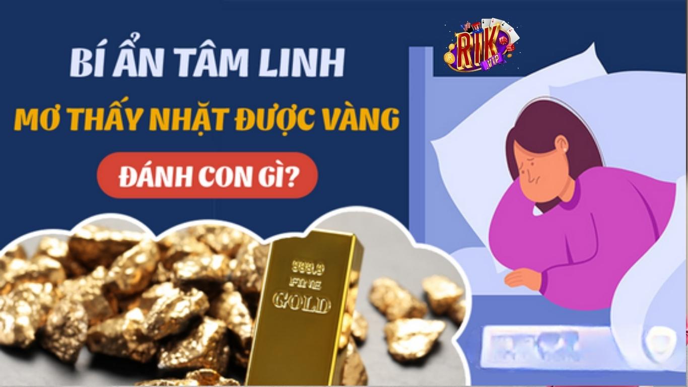 Bí ẩn giấc mơ lượm được vàng
