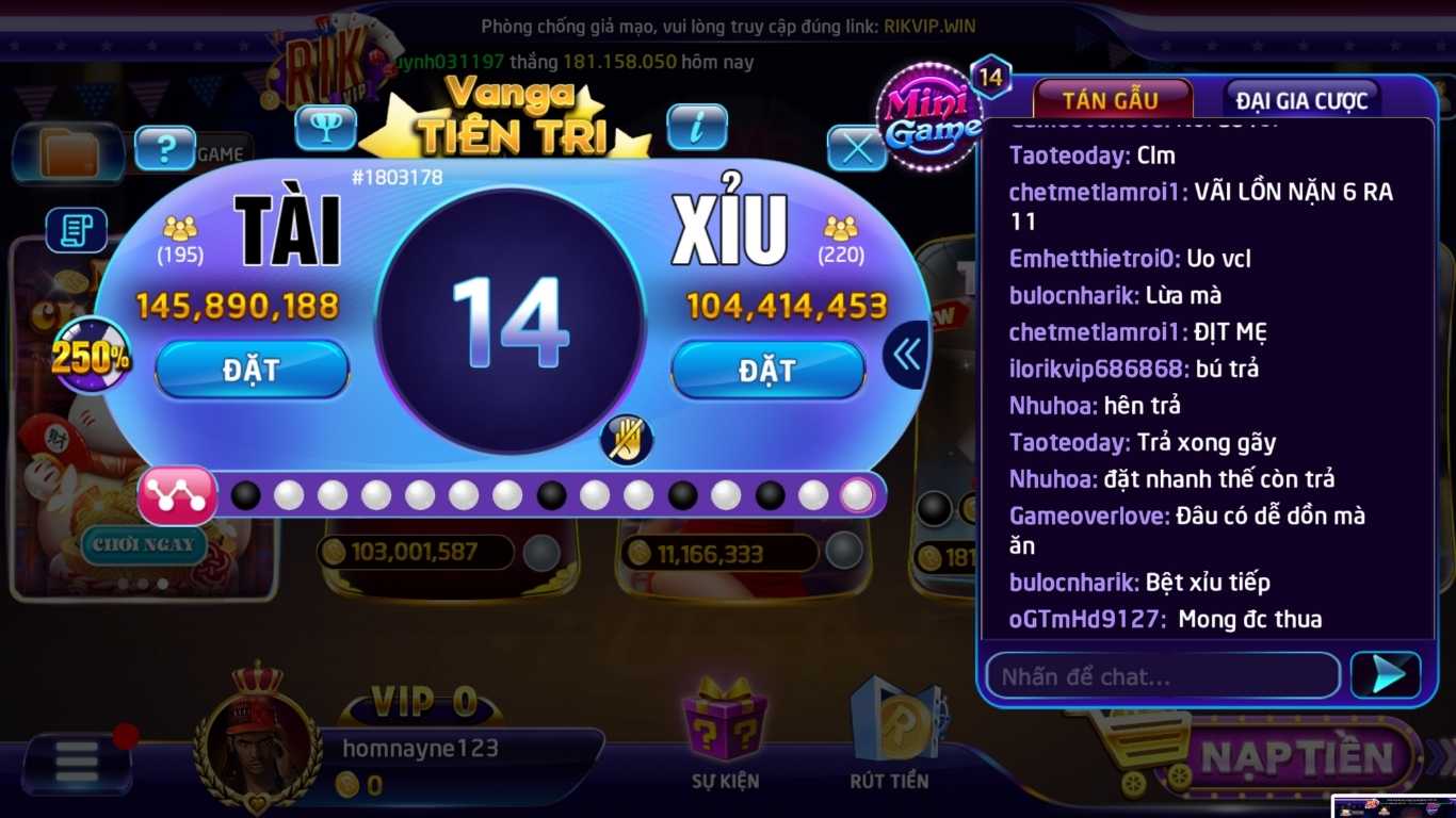 Tìm hiểu game online Tài Xỉu Rikvip Tìm hiểu game online Tài Xỉu Rikvip