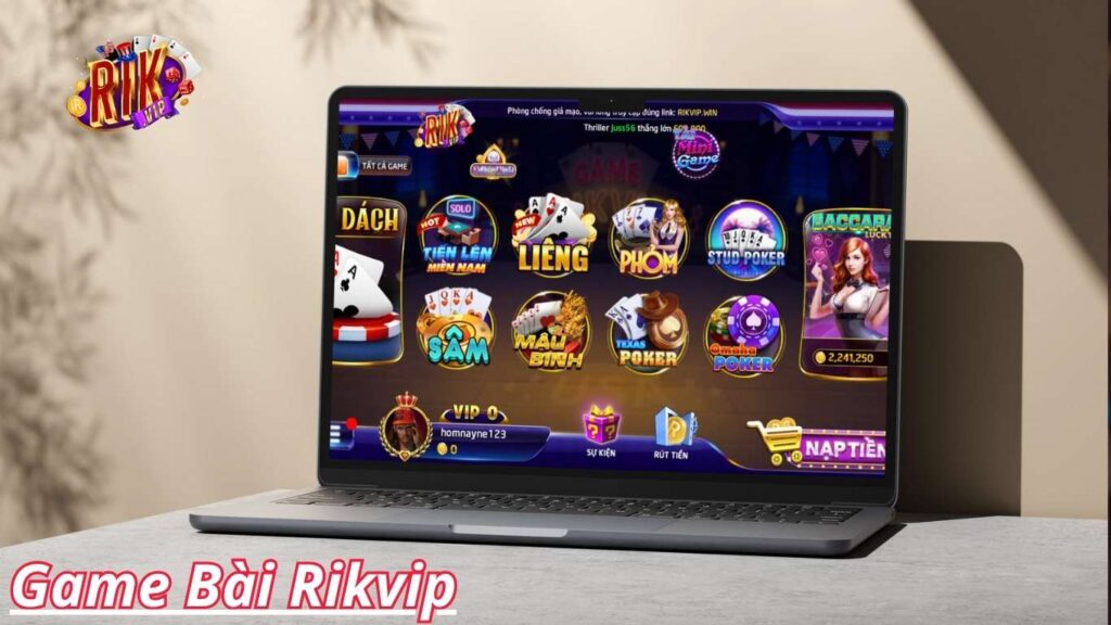 Game Bài Rikvip: Khám Phá Top Game Bài Đánh Bài Đổi Thưởng Rikvip